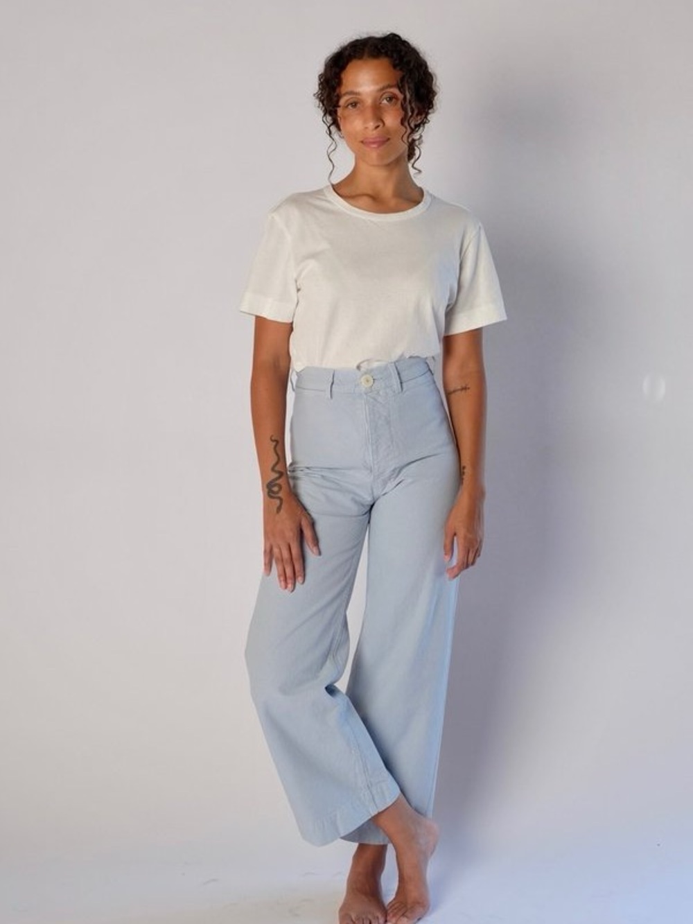 JESSE KAMM
SAILOR PANT - SMOKEY BLUE sz 8